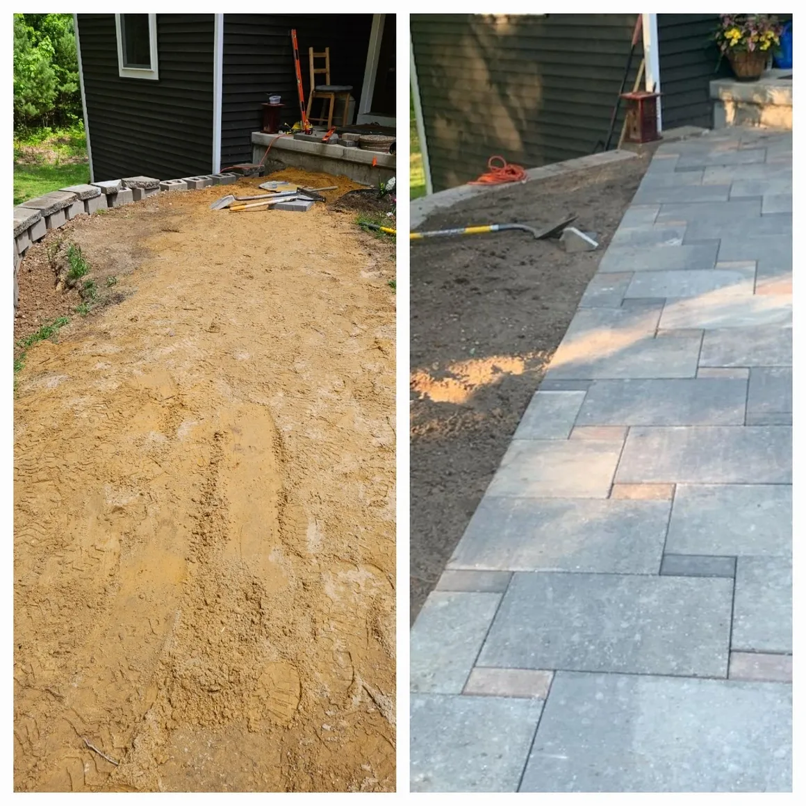 Before            and              After