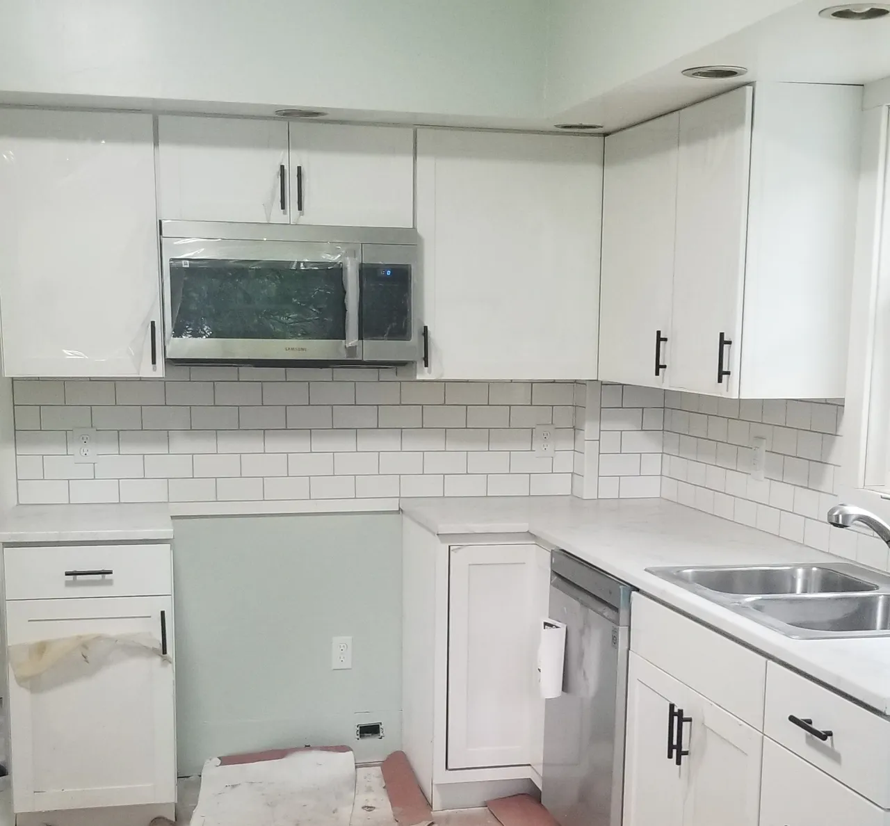 Tile and Cabinets